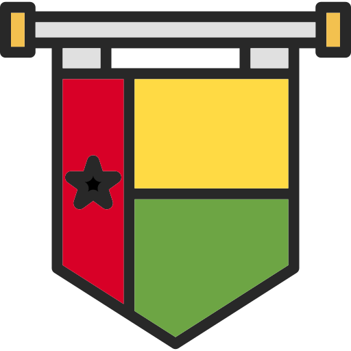 Гвинея-Бисау Generic color lineal-color иконка