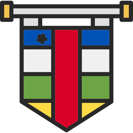 republika Środkowoafrykańska Generic color lineal-color ikona