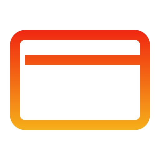 kreditkarte Generic Gradient icon