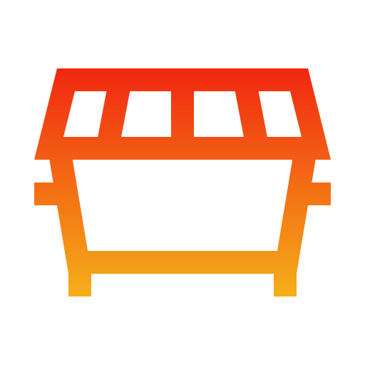 Мусорный контейнер Generic Gradient иконка