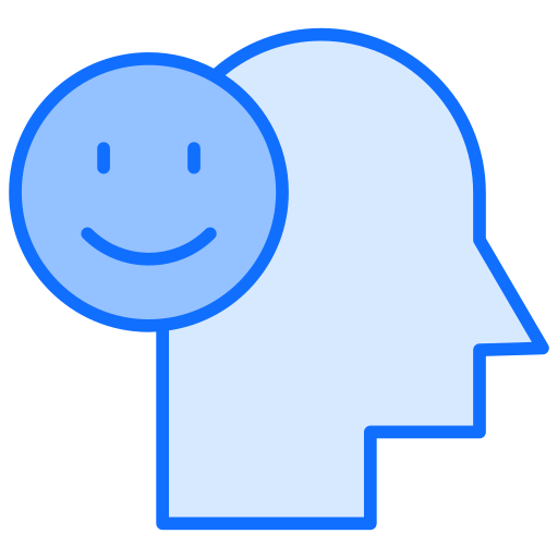 optimismo Generic Blue icono