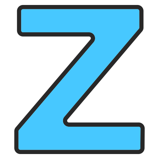 Letter z Generic color lineal-color icon