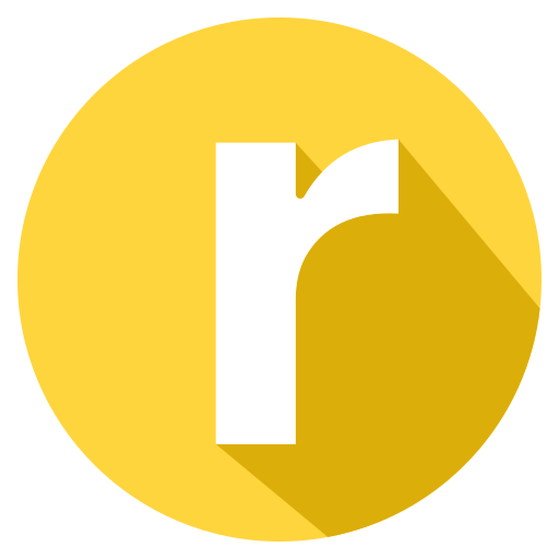 buchstabe r Generic color fill icon