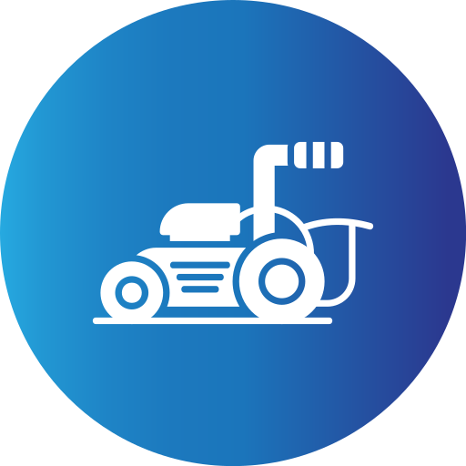 Lawnmower Generic Blue icon