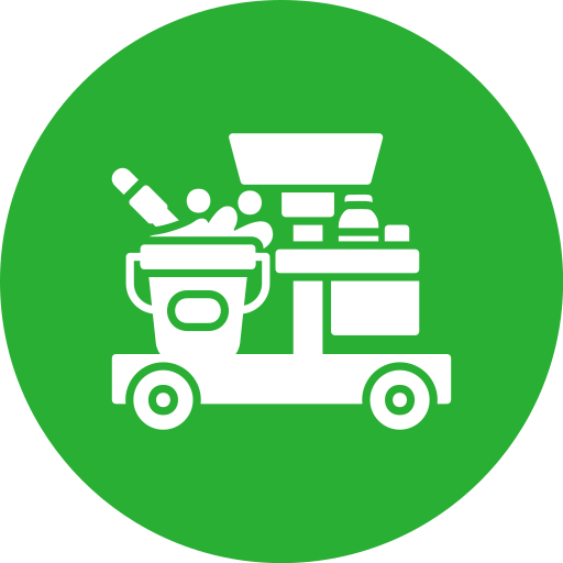 Cleaning cart Generic Mixed icon