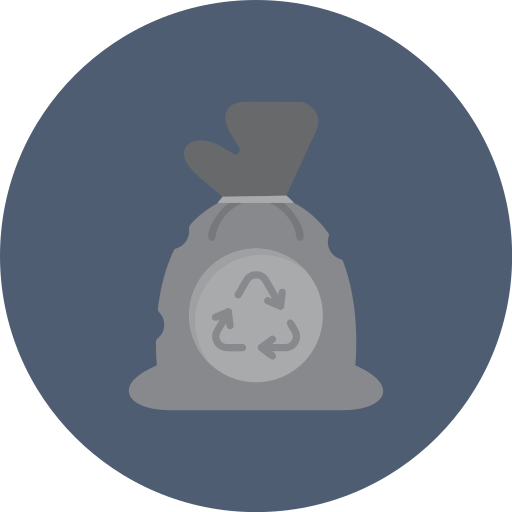 Garbage Bag Generic Flat icon