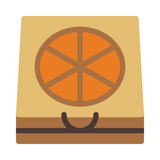 caja de pizza Generic Flat icono