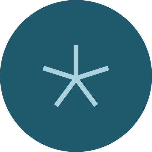 asterisk Generic Blue icoon
