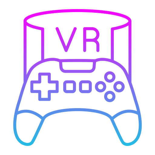 juego de realidad virtual Generic Gradient icono
