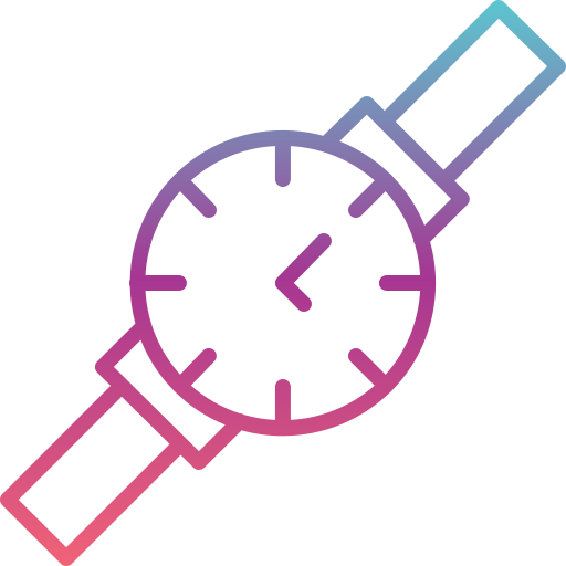 Watch Generic gradient outline icon
