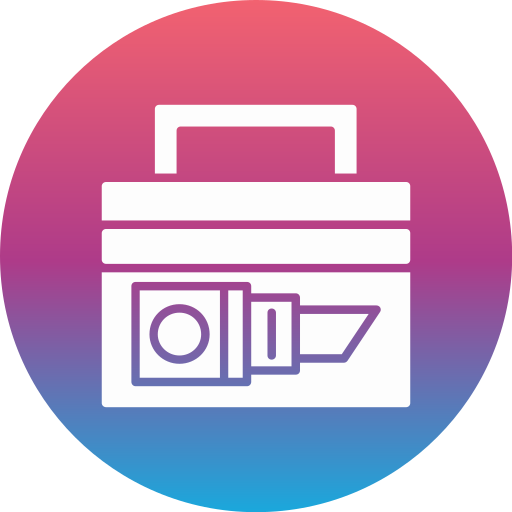Make up bag Generic gradient fill icon