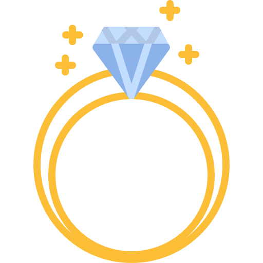 diamant-ring Generic color fill icon