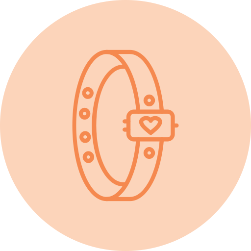 braccialetto Generic color fill icona