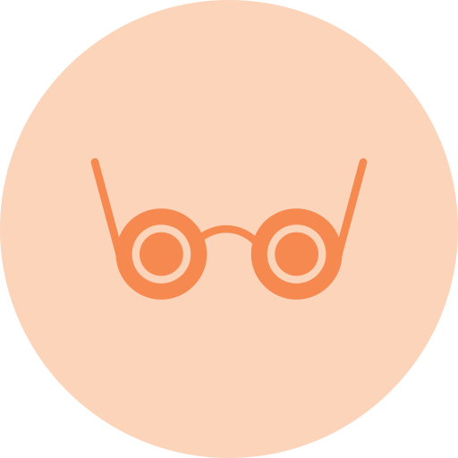 Glasses Generic color fill icon