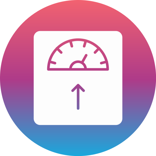 Weight Scale Generic gradient fill icon