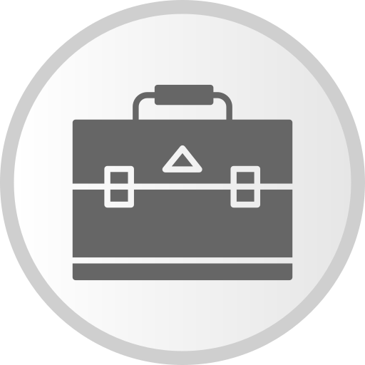 Briefcase Generic color fill icon