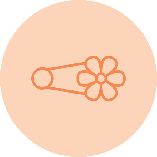 broszka Generic color fill ikona