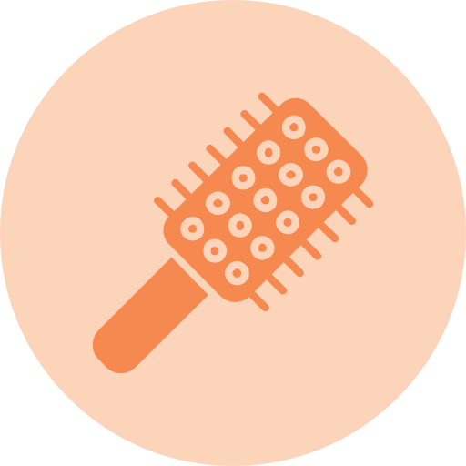 Hairbrush Generic color fill icon