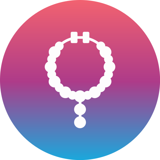 Necklace Generic gradient fill icon
