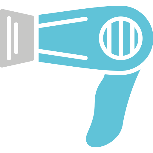 secador de pelo Generic color fill icono