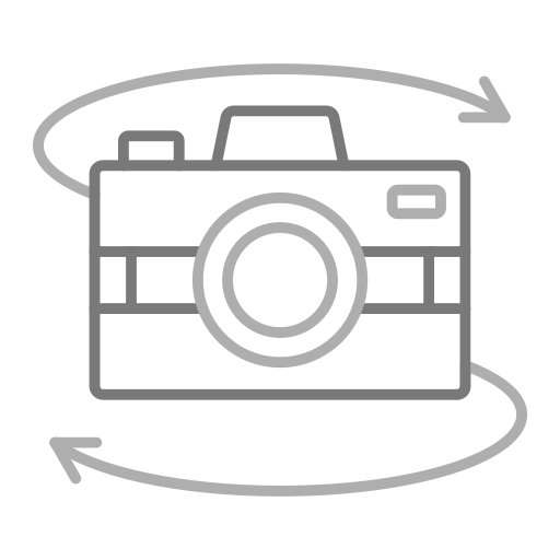 cámara 360 Generic Grey icono