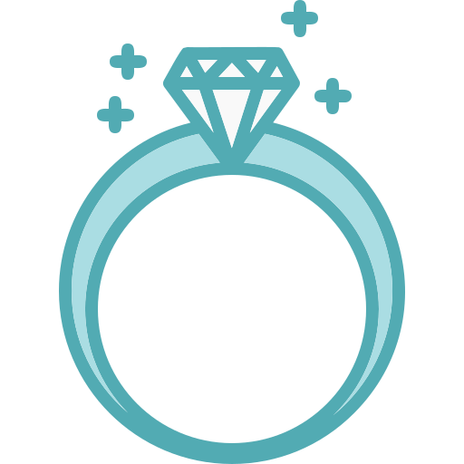 кольцо с бриллиантом Generic color lineal-color иконка