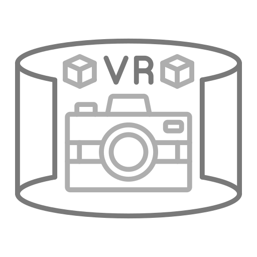 vr-kamera Generic Grey icon