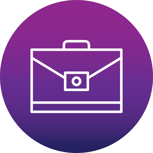 Attache case Generic gradient fill icon