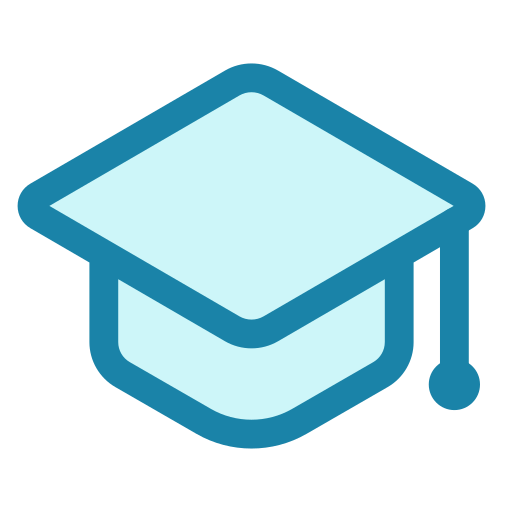 diploma uitreiking Generic Blue icoon
