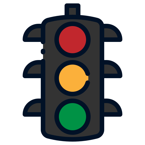 道路標識 Generic Outline Color icon