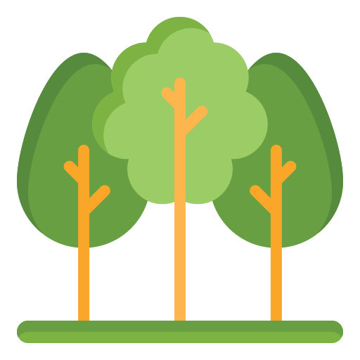 bomen Generic Flat icoon