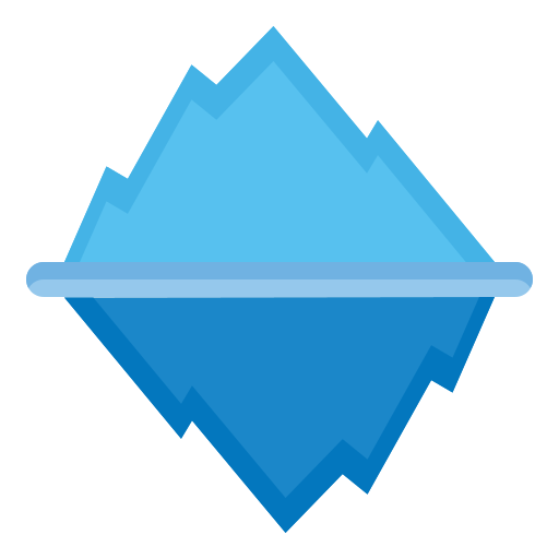 iceberg Generic Flat icona