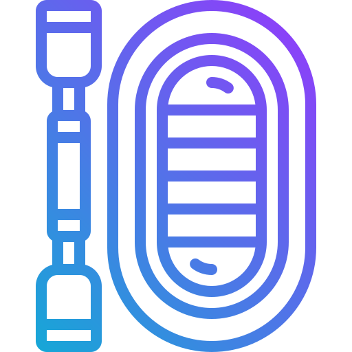 ゴムボート Generic Gradient icon