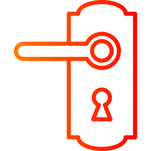 deurknop Generic Gradient icoon