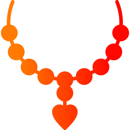 Necklace Generic Flat Gradient icon