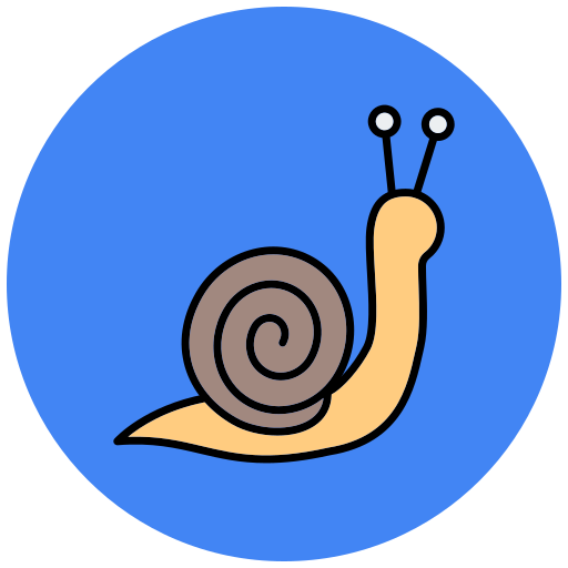 snail Generic Outline Color icon