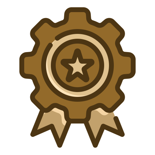 Award Generic Outline Color icon