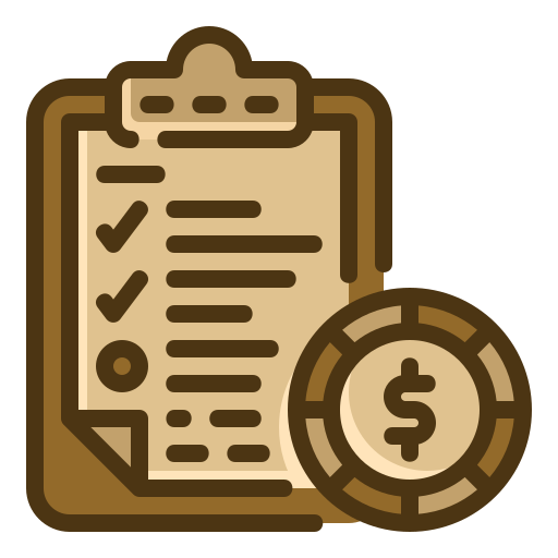 Price list Generic Outline Color icon