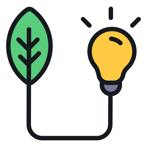Eco Power Generic Outline Color icon