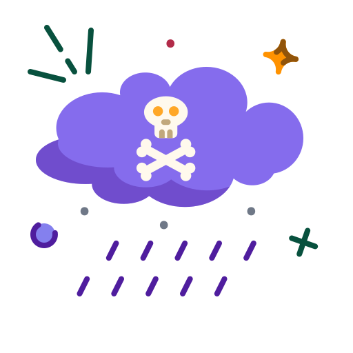 Acid rain Generic Flat icon