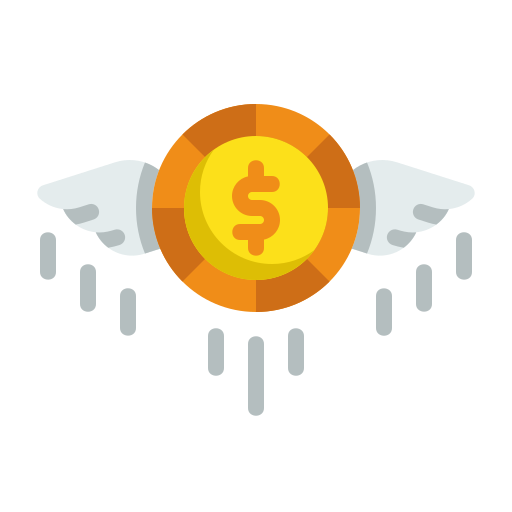vliegend geld Generic Flat icoon