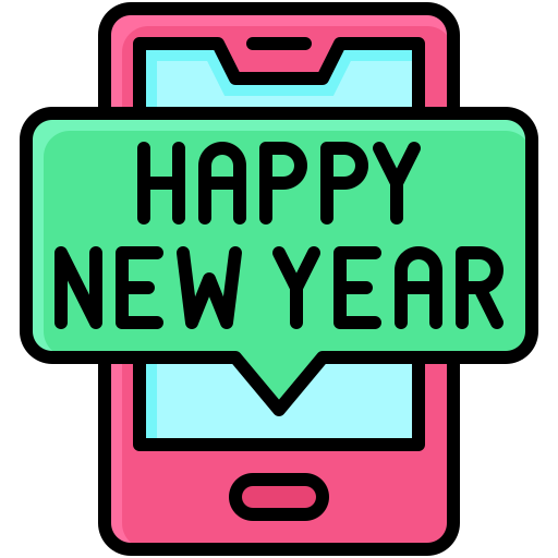 Happy New Year Generic color lineal-color icon