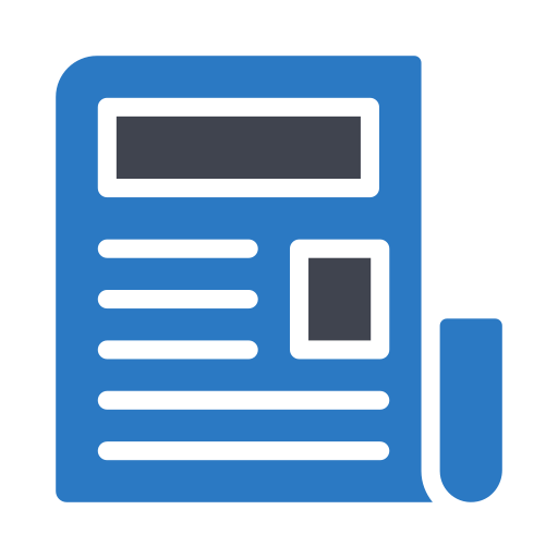 Article Generic Blue icon