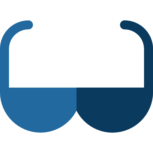 sonnenbrille Basic Rounded Flat icon