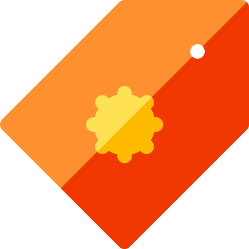 preisschild Basic Rounded Flat icon