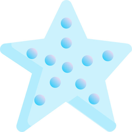 Étoile de mer Fatima Blue Icône