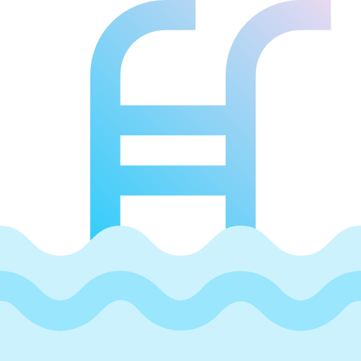 Swimming pool Fatima Blue icon