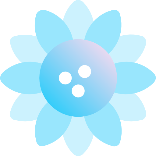 Sunflower Fatima Blue icon