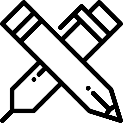 ペン Detailed Rounded Lineal icon