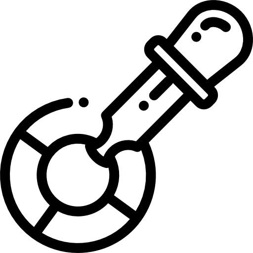 스포이드 Detailed Rounded Lineal icon